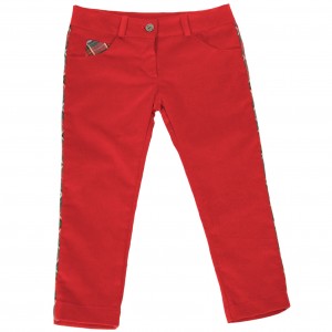 Red Trousers with a Scottish Hint